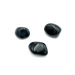 Obsidian
Assoziation:
Durch die dunkle Farbe...