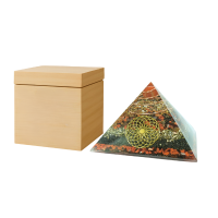 Orgonit Pyramide – Lebenskraft | Standhaftigkeit | Willensstärke