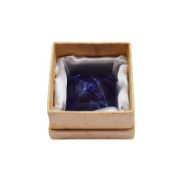 Sodalith Pyramide in Geschenkschachtel, ca 3cm