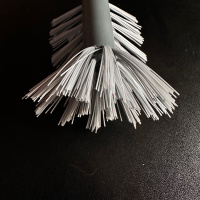 Flaschenbürste mit weichen Borsten für Glas-...