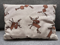 Zirbenkissen Motiv Elch