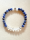 Clarity Flow Armband aus Sodalith und Bergkristall 6mm Perlen