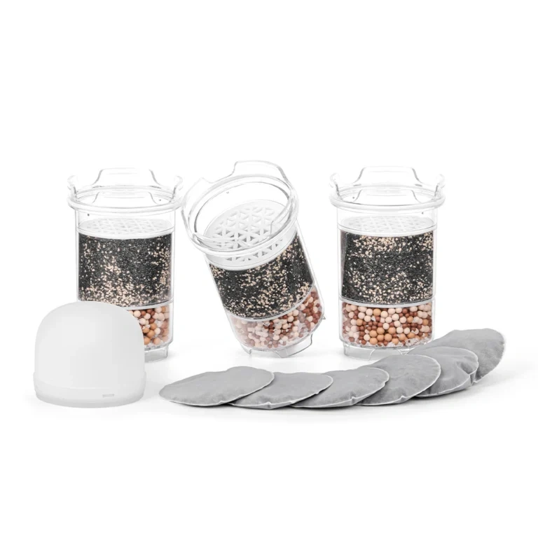 VITA PLUS® Halbjahrespaket von LOTUS VITA mit Keramikfilter, Filterkartuschen und Kalkfilterpads für sauberes Trinkwasser