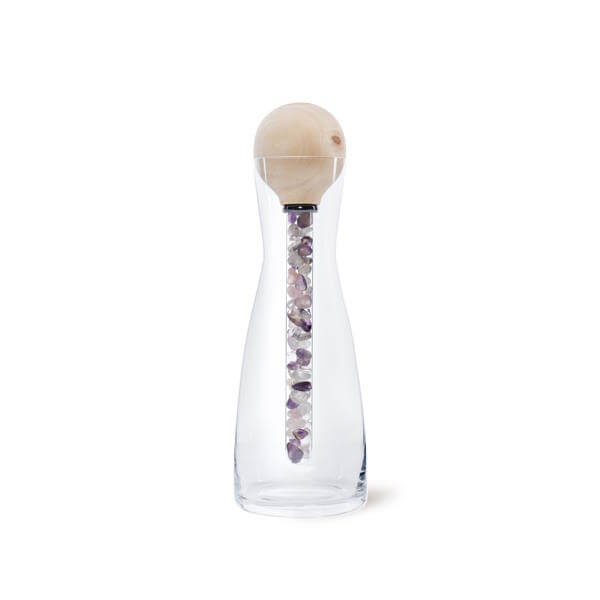 Zirbenkaraffe_Edelsteinstab