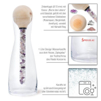 Zirbenkaraffe_Edelsteinstab_Aufbau