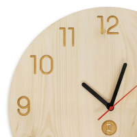 Zirbenuhr Detail