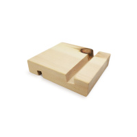 Smartphone & Tablet-Halter aus Zirbenholz