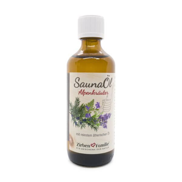 SaunaÖl 100ml – Alpenkräuter