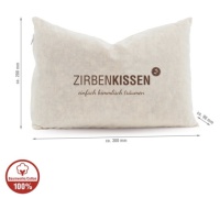 ZirbenKissen, 30 x 20 cm