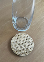 Untersetzer Blume des Lebens für Karaffen