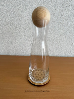 Untersetzer Karaffe mit Glaskaraffe