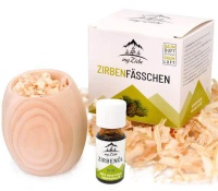 Zirbenfässchen Komplett