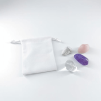Wassersteine Balance  Amethyst-Bergkristall-Magnesit-Rosenquarz