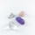 Wassersteine Balance mit Amethyst, Bergkristall, Magnesit und Rosenquarz