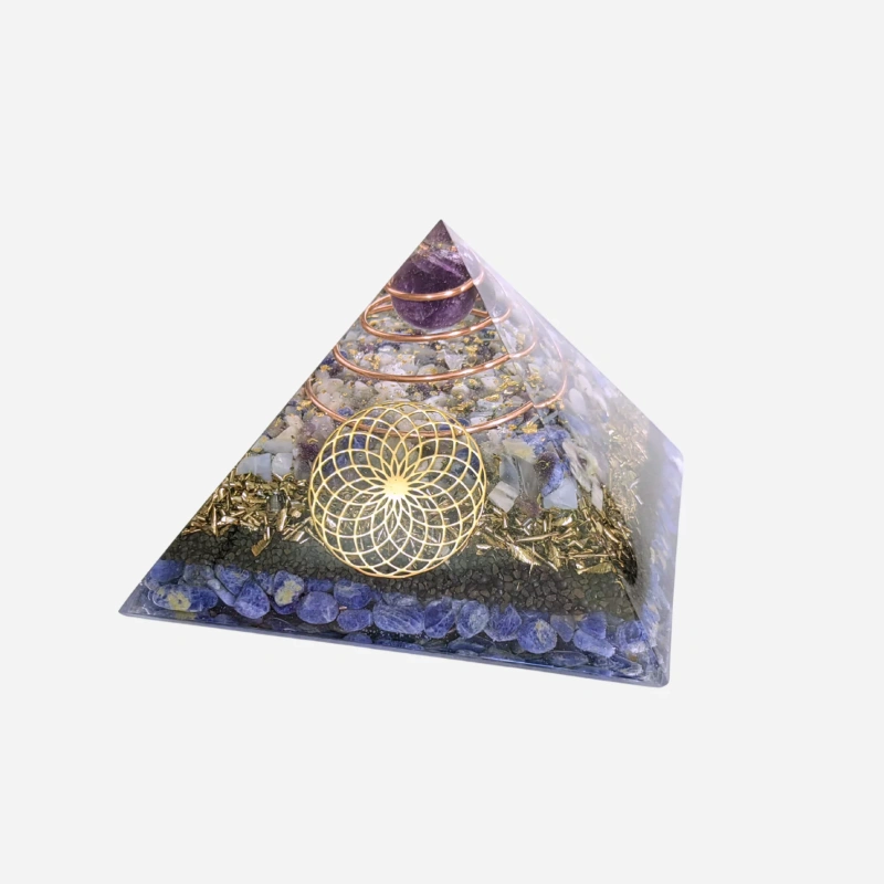 Orgonit Pyramide – Bewusstsein | Intuition | Fokus